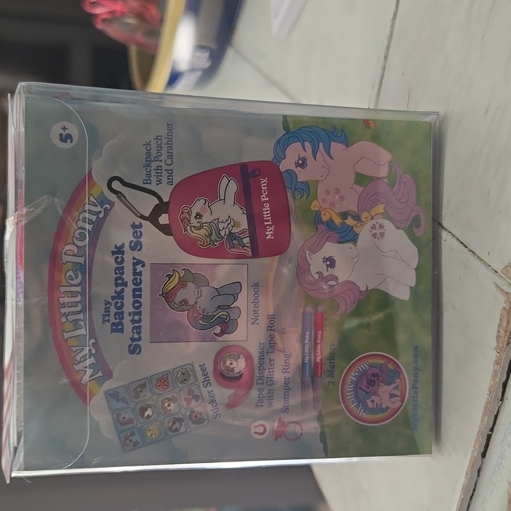 Mini backpack stationary set my little pony